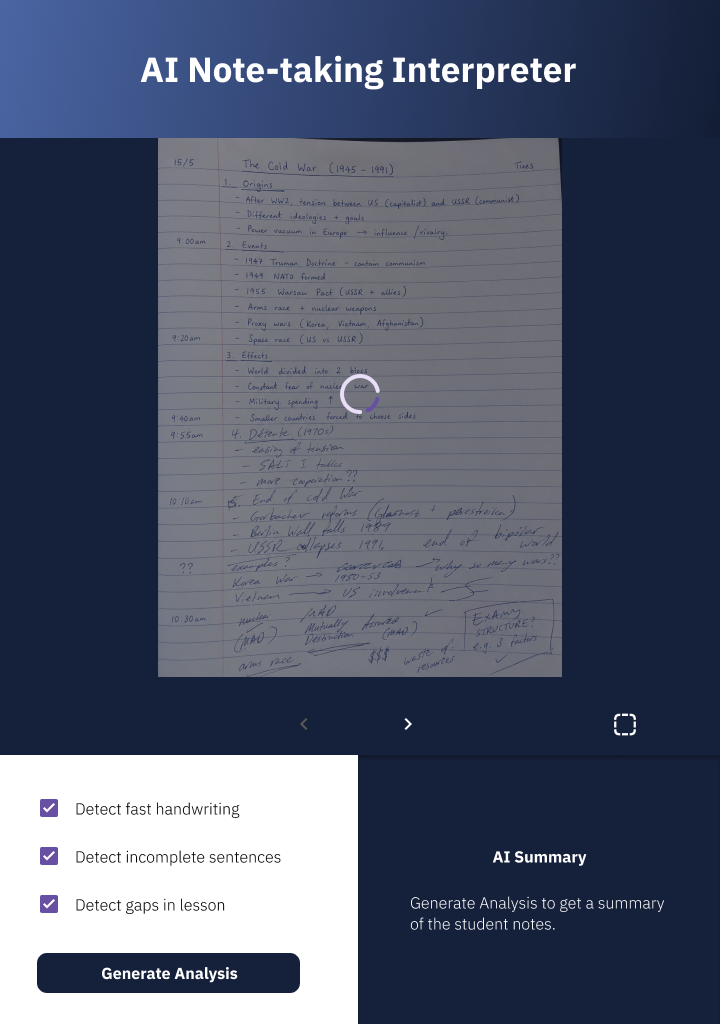 Notes Interpreter — High Fidelity 2
